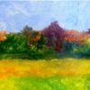 Jaasiel Barrientos - Landscape #2 - Oil on gallery wrapped canvas 18x24 $400