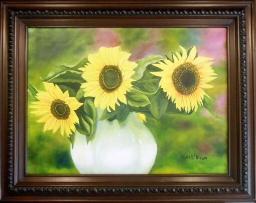 Kathi Wilson Sunflowers 31x24 $275