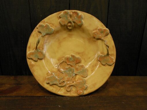 Leaf Dish with Handles by Andrea Faye front