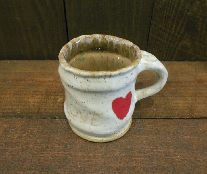 Love Coffee Mug by Andrea Faye top