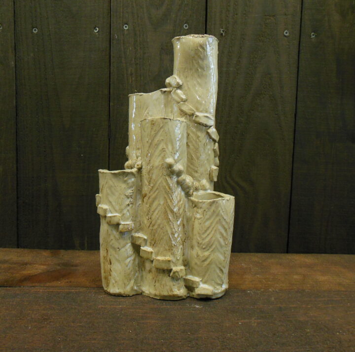 Bamboo Flower Vase by Marilyn Austin Front