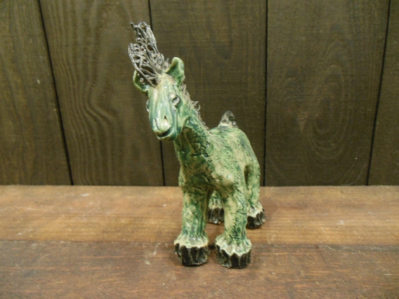 Clay Horse Green by Marilyn Austin front