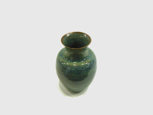 Blue Green Vase by Bobby Vaillancourt top