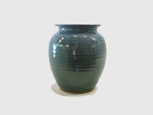 Large Blue Vase by Bobby Vaillancourt side