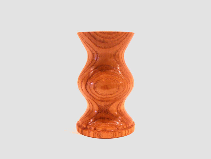 Chinaberry Candle Holder by Harold Lawrence side HL54