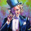 Marlene Dietrich Top hats and tails by Thea Mcelvy