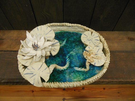 Bird Bath Large by Marilyn Austin Top