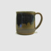 Coffee Mug Black Brown and Gold by Allen Gee front