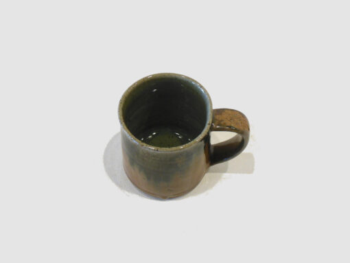 Coffee Mug Black and Brown by Allen Gee top