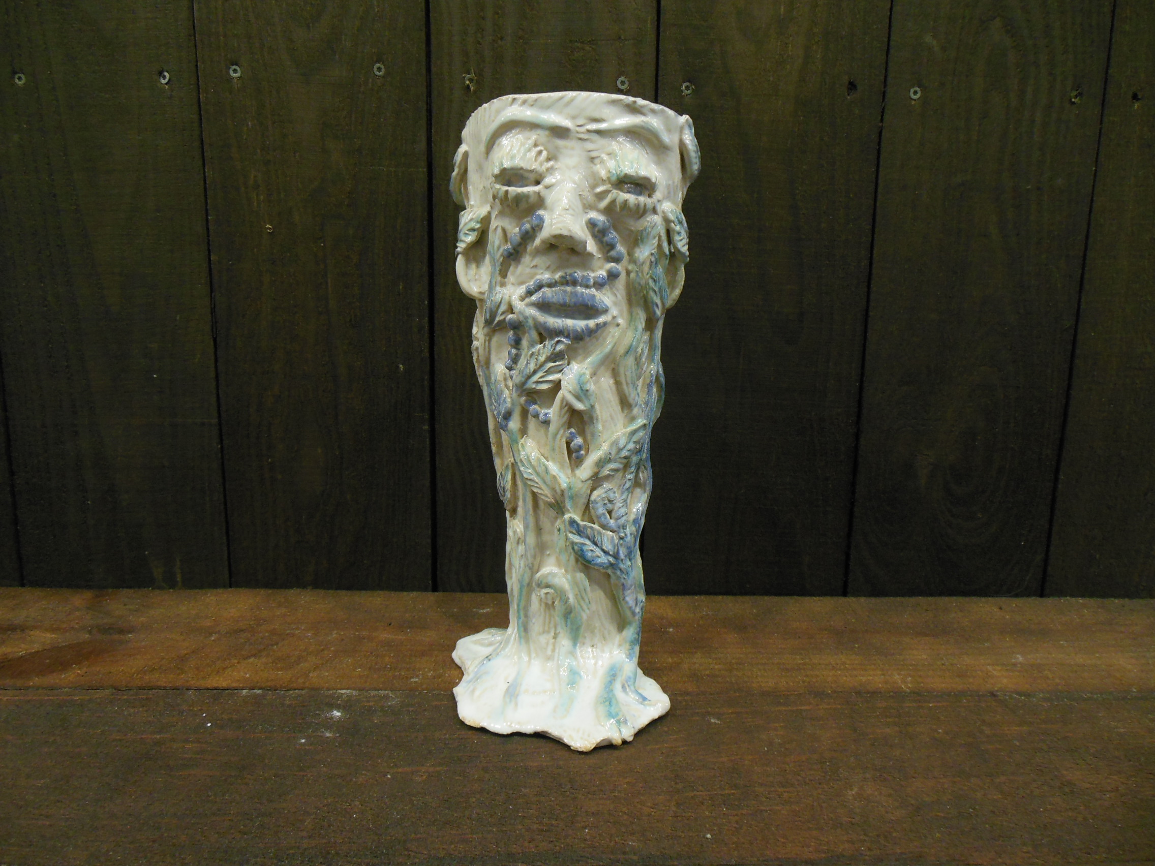 Flower Face Vase #3 by Marilyn Austin front