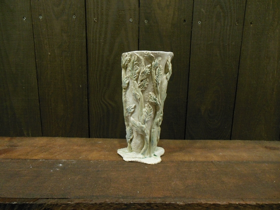 Flower Face Vase #4 by Marilyn Austin back