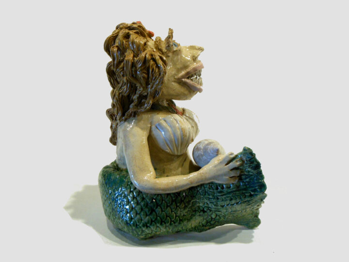 Sitting Mermaid by Marilyn Austin right