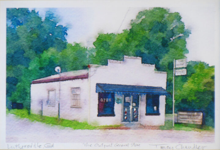 General Store in Luthersville GA by Tracy Chandler not framed