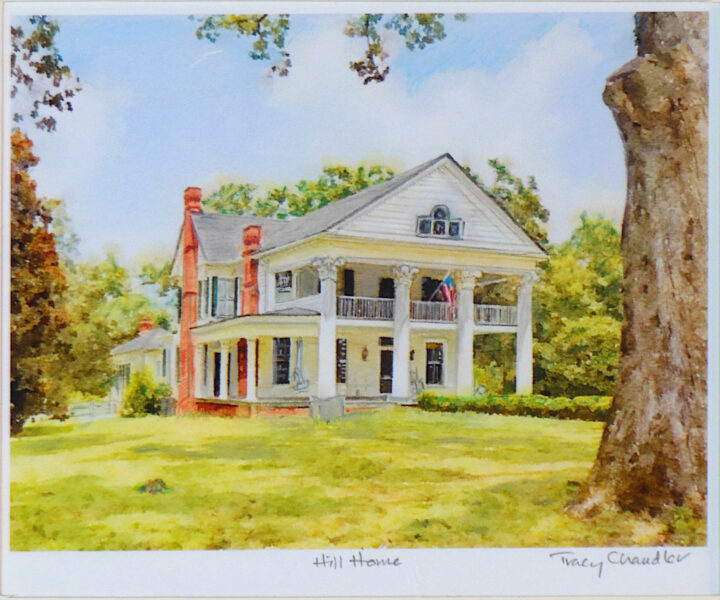 Hill Home in Greenville GA by Tracy Chandler not framed