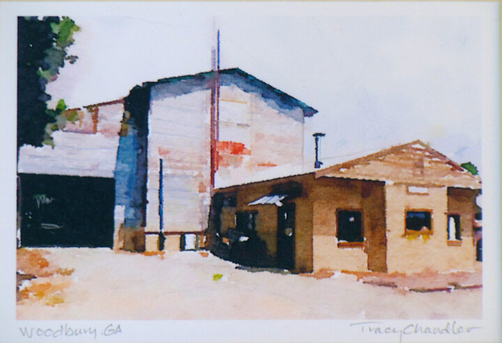 Shop in Woodburry GA by Tracy Chandler not framed