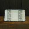 Rectangular Speckled Tray with Small Trees Laced by Nellie Ralat Front