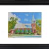 Greenville Methodist Church by Tracy Chandler Framed