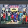 Original Juke Joint made in the early 90s by Annie Greene Framed