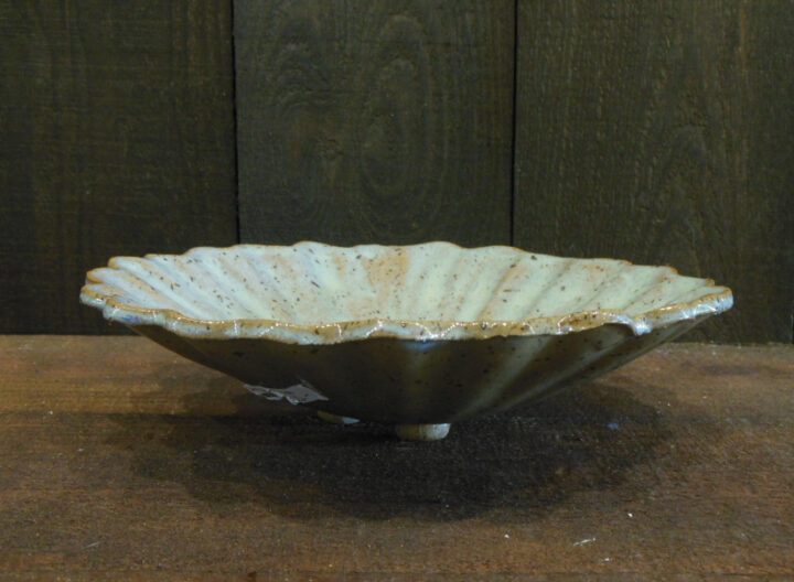 Alternative view of Larger Serrated Bowl by Andrea Faye