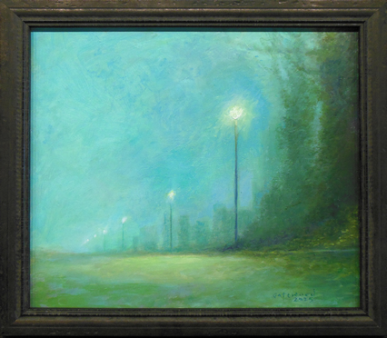 Street with Lights by Charles Gatewood