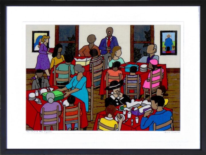 The Church Box Supper by Annie Greene