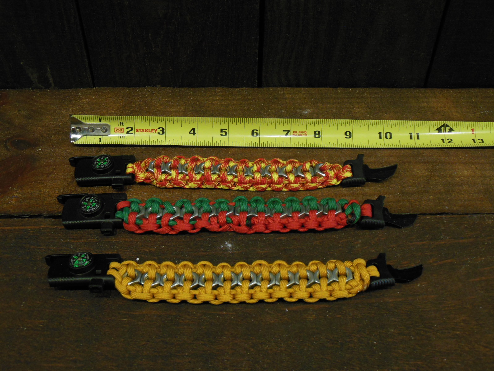 Alternative view of Braided Survival Bracelets with Metal by Jesus Pineda