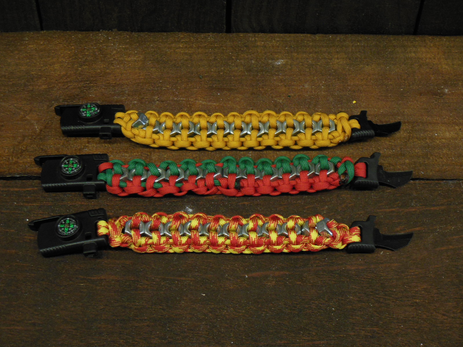 Braided Survival Bracelets with Metal by Jesus Pineda extended