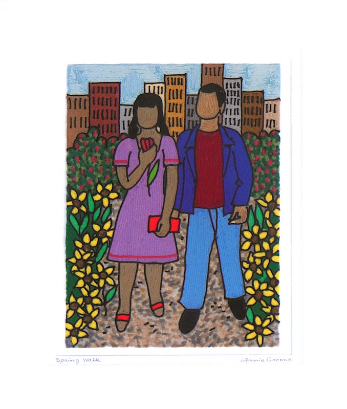 Spring Walk by Annie Greene