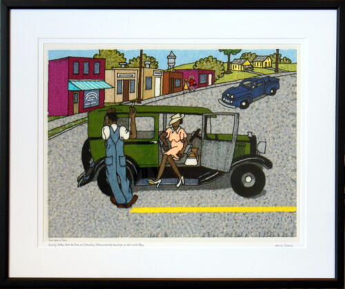 County People Went to Town on Saturday Afternoons to
Shop and Socialize County People Went to Town on Saturday Afternoons to Shop and Socialize