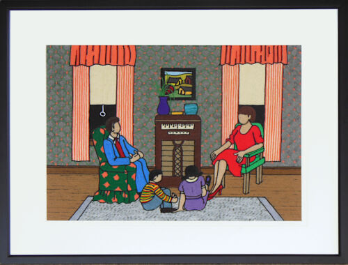 Once upon a time families sat around the radio Once upon a time families sat around the radio