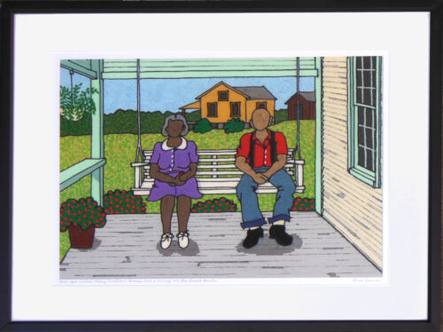 Once upon a time southern homes had a swing on the porch